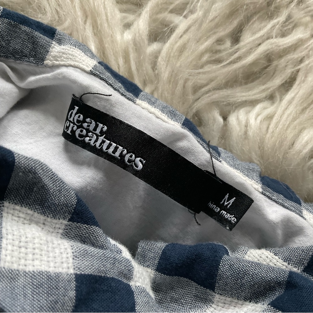 Anthropologie Dear Creatures gingham dress - Picture 3 of 5